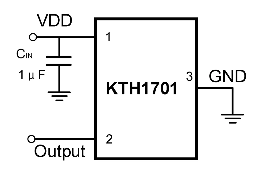 KTH1701 典型应用电路